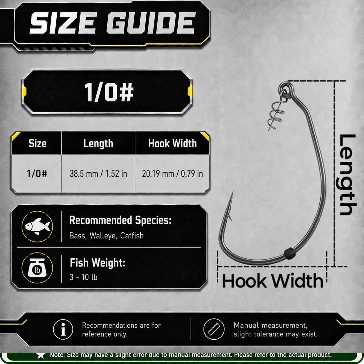 ตะขอ Swimbaits ช่องว่างกว้างพิเศษ กันหญ้าติด (Weedless) แพ็ค 25 ชิ้น